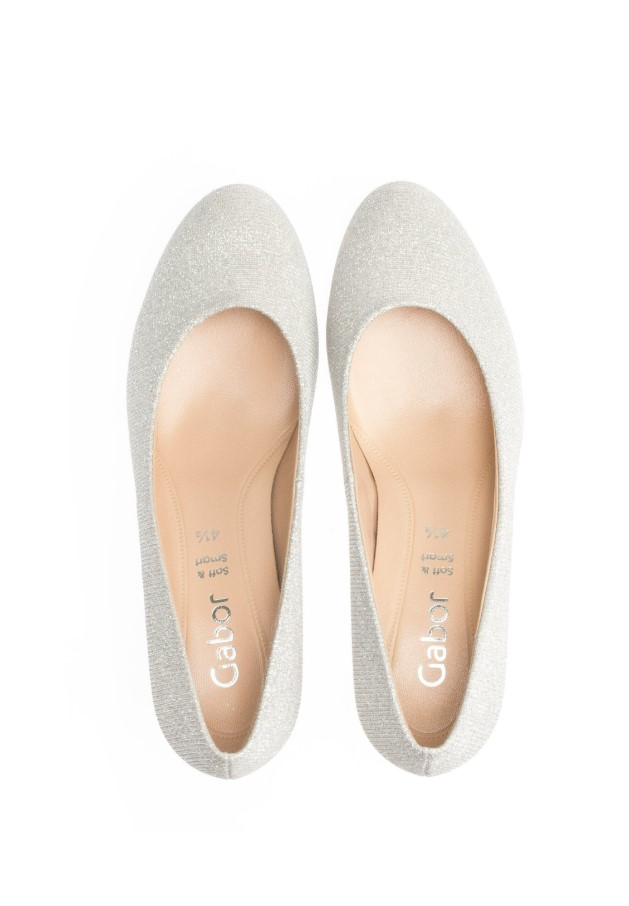 Gabor Argent Talons Classiques