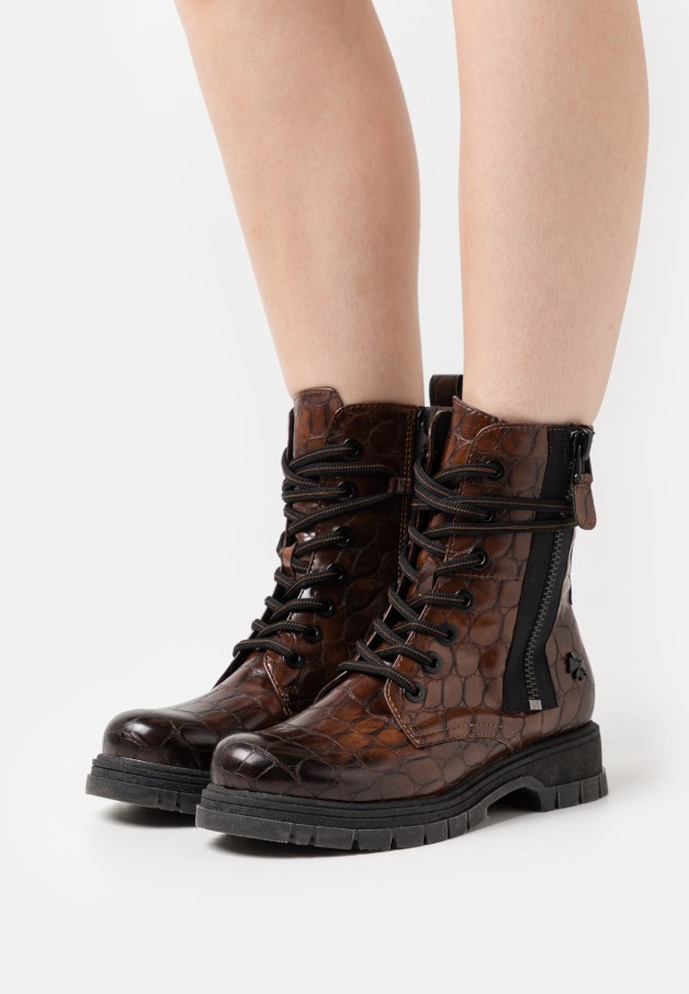 Bottines Plateforme Gabor Caramel