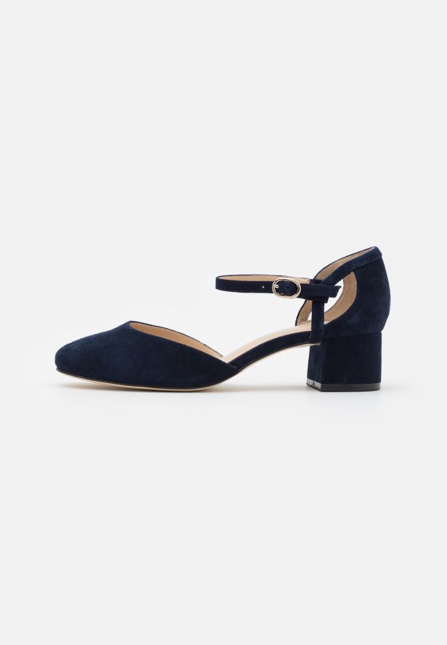 Gabor Cuir - Talons Classiques Bleu Foncé