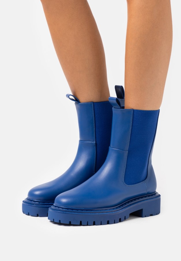 Bottines à Plateforme Gabor Indigo Foncé