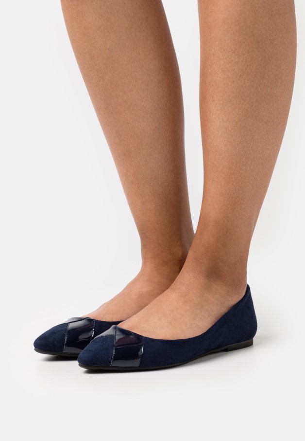 Gabor Ballerines Bleu Foncé