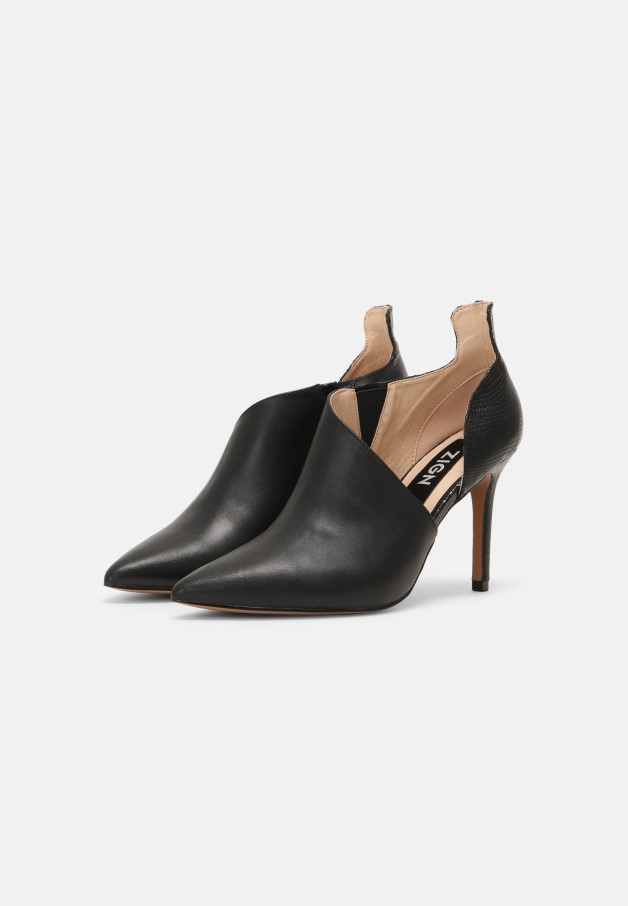 Cuir Gabor Noir - Talons Hauts