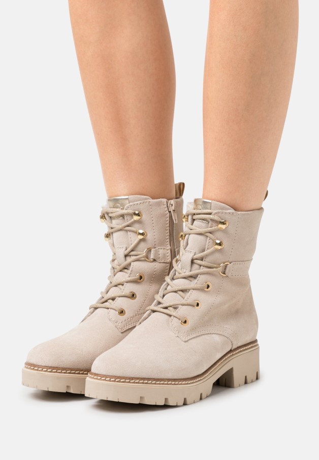 Gaborbottines à Lacets Panna