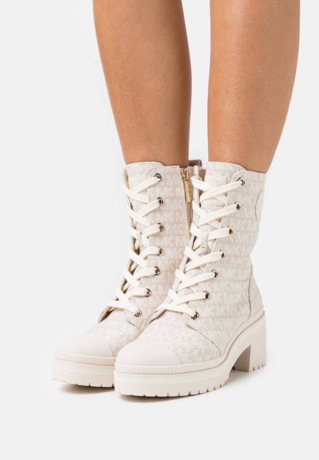 Gaborbottines à Lacets Panna