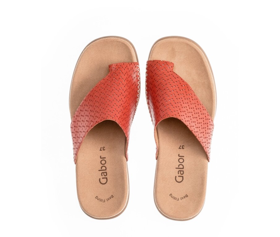 Gabor 63700.35 - Cuir Lisse Rouge