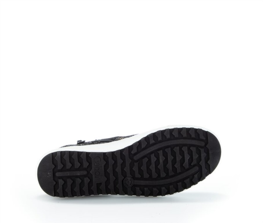 Gabor 73754.37 - Daim Métallisé Noir