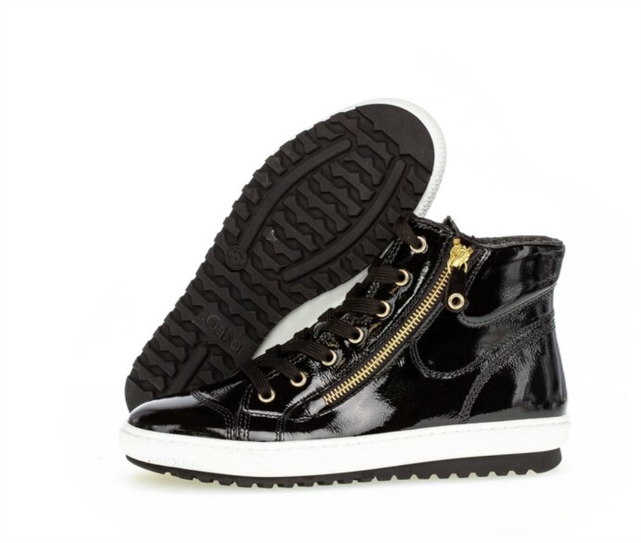 Gabor 73754.97 - Cuir Verni Noir