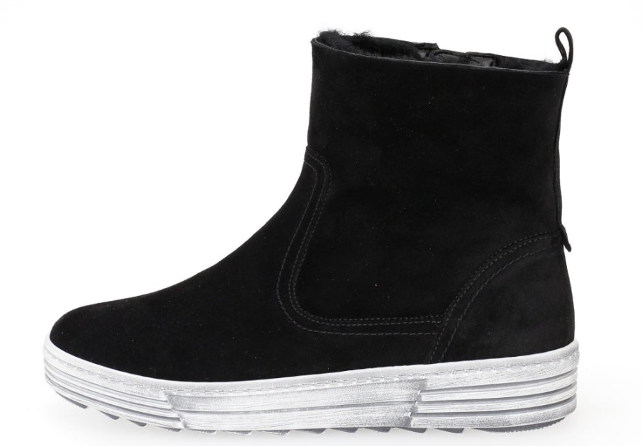 Gabor 73775.17 - Daim Peau De Mouton Noir