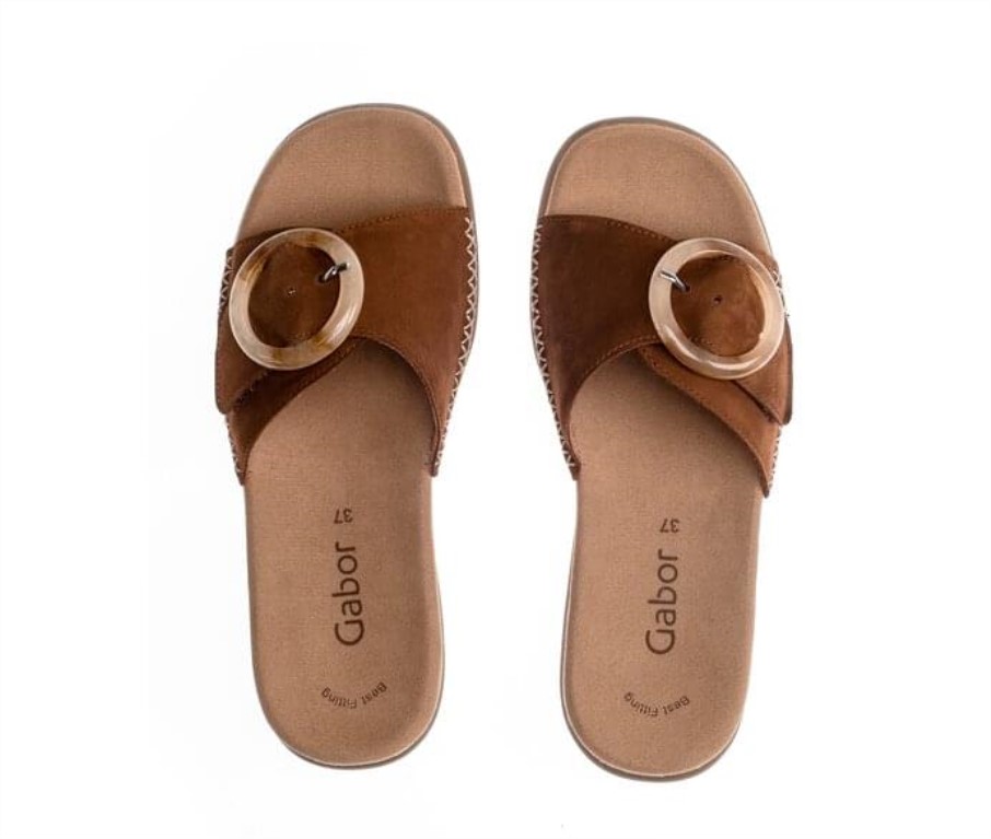 Gabor 83701-18 - Daim Cognac