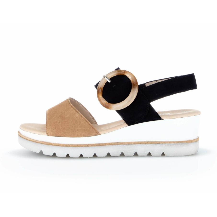 Gabor 84645-16 - Daim Noir Taupe