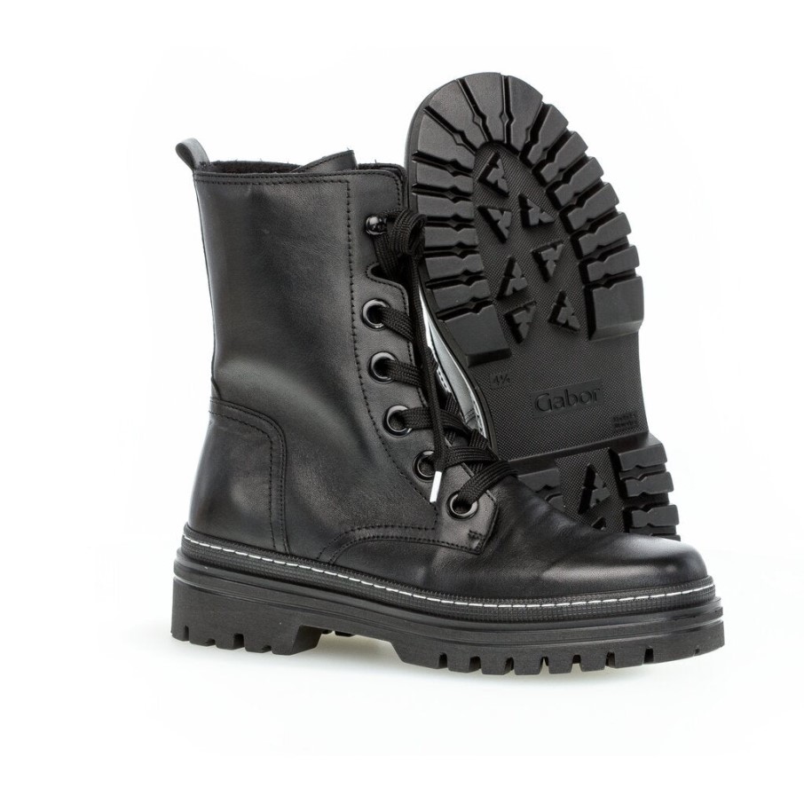 Gabor 91721-27 - Cuir Lisse Noir