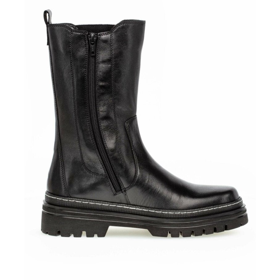 Gabor 91724-27 - Cuir Lisse Noir