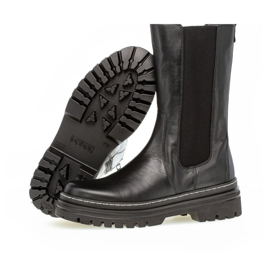 Gabor 91724-27 - Cuir Lisse Noir