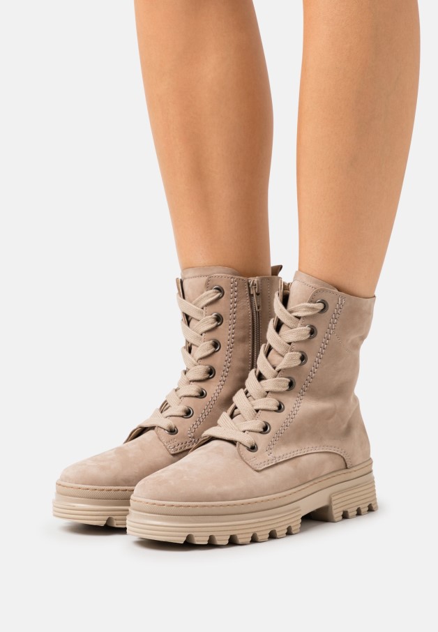 Bottines à Lacets Kiesel/dust Gabor