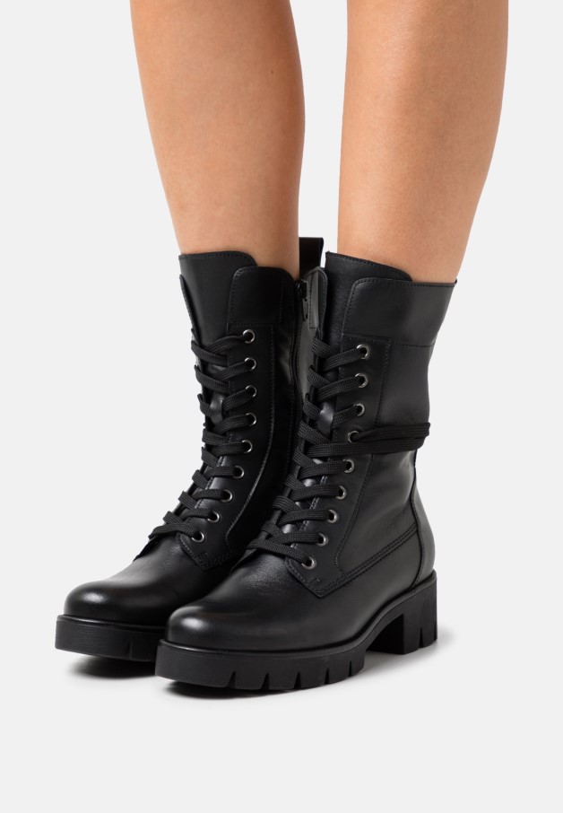 Bottines à Lacets Femme Gabor Noir
