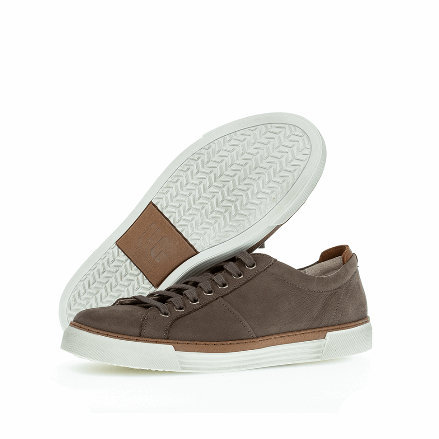 Marron Gabor Hommes Perf. Espadrille