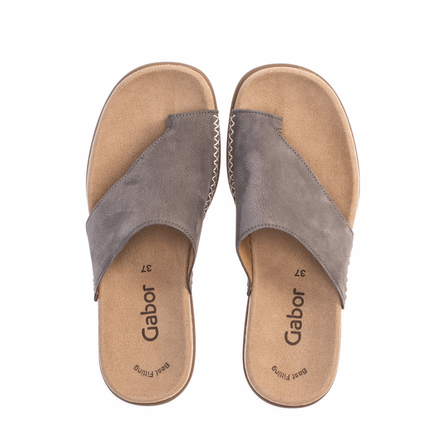 Gabor Sandale à Boucle Marron