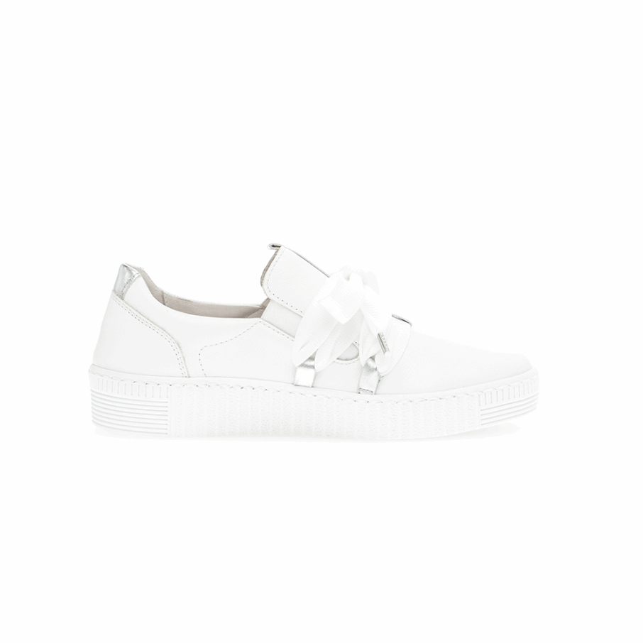 Gabor Sneaker Blanc/argent