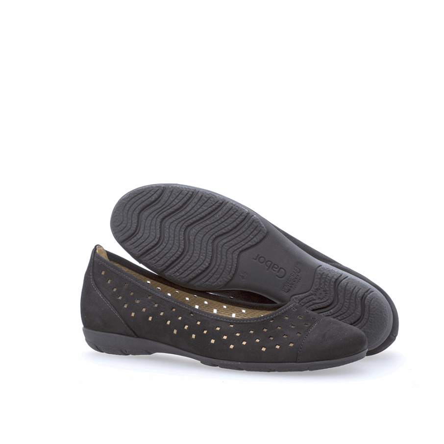 Perf. Balletflat Gabor Noir