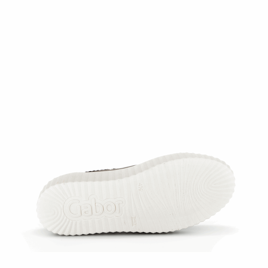 Basket Plateforme Gabor Beige