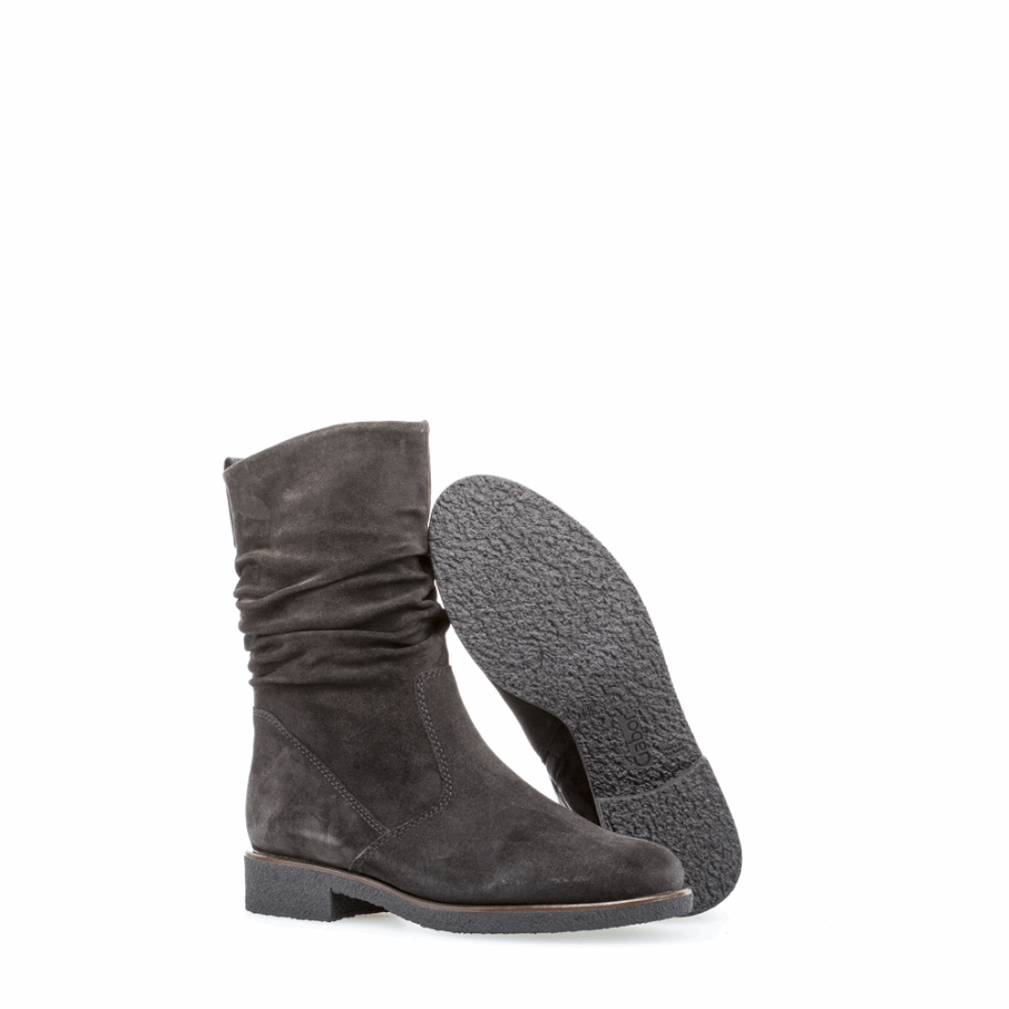 Slouch Boot Gris Foncé Gabor