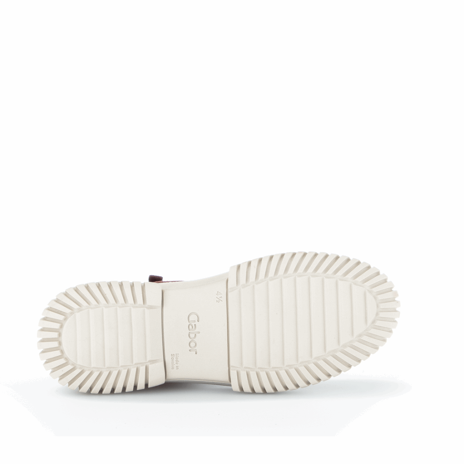 Sneaker Botte Rouge Foncé Gabor