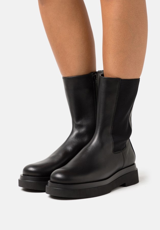 Bottines Compensées Noires Gabor