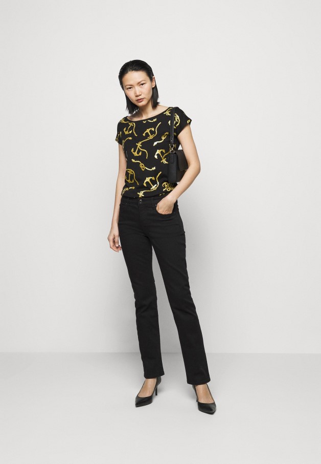 Escarpin Cuir Lanette Noir - Talons Classiques Gabor