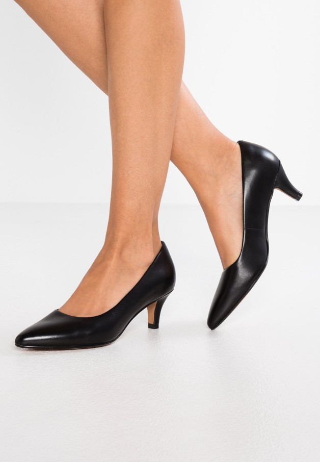 Escarpin Cuir Lanette Noir - Talons Classiques Gabor