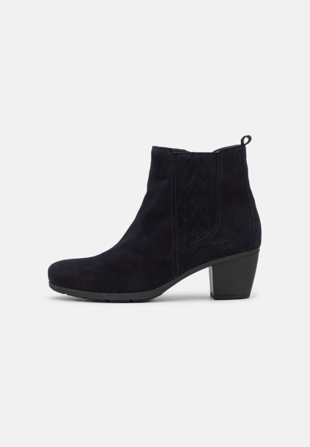 Bottines Classiques Bleu Foncé Gabor
