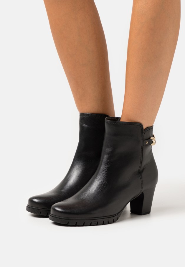 Bottines Classiques Bleu Foncé Gabor