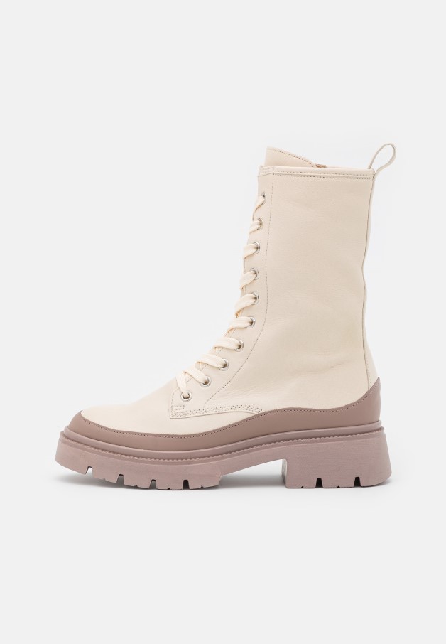 Bottines à Lacets Gabor Nude Foncé