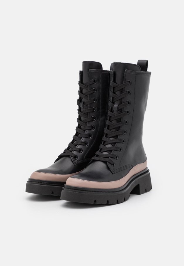 Bottines à Lacets Gabor Nude Foncé