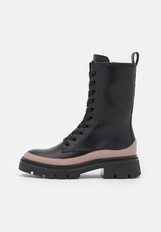 Bottines à Lacets Gabor Nude Foncé