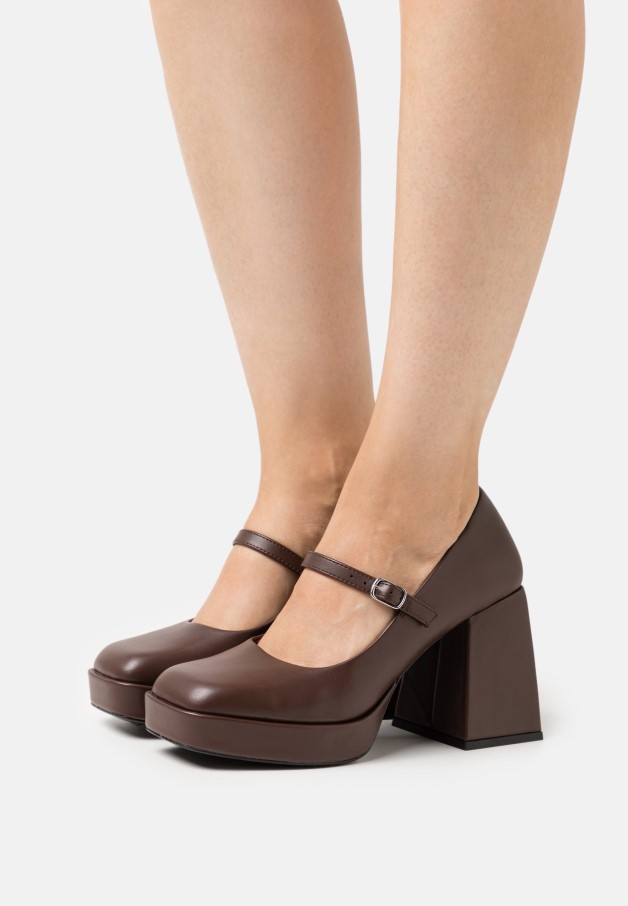 Gabor Noir Coupe Large Maeve - Talons Classiques