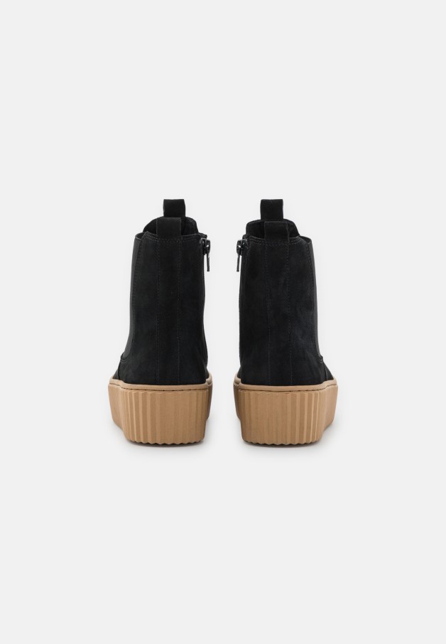 Bottines Plateforme Femme Gabor Noir