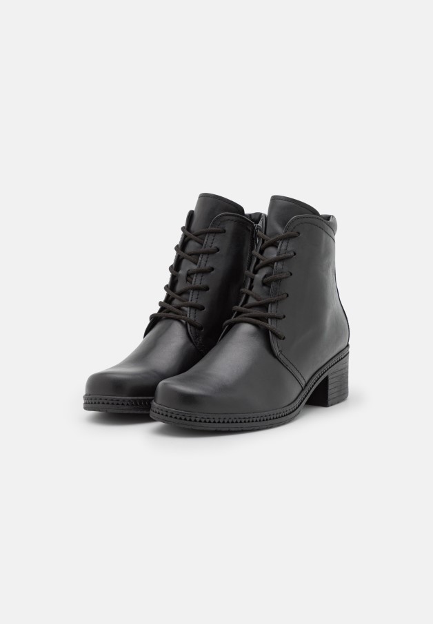Bottines à Lacets Noir Gabor Femme