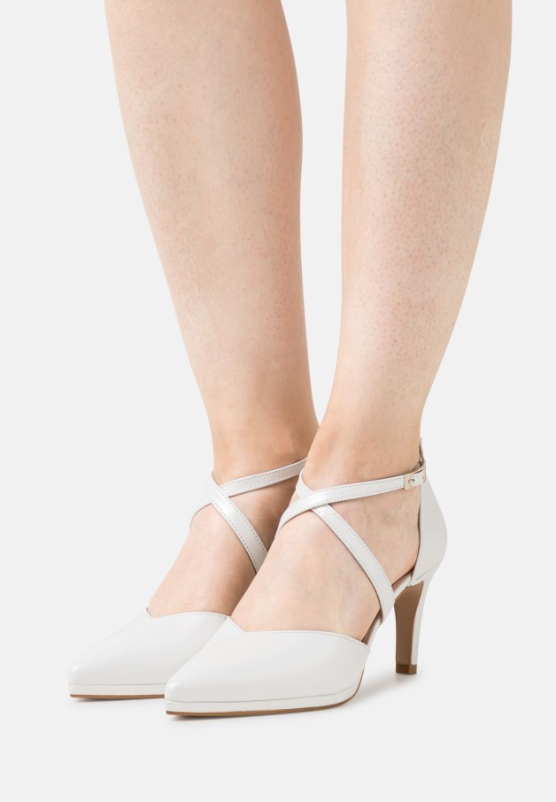 Femmes Blanc Classique Talons Gabor