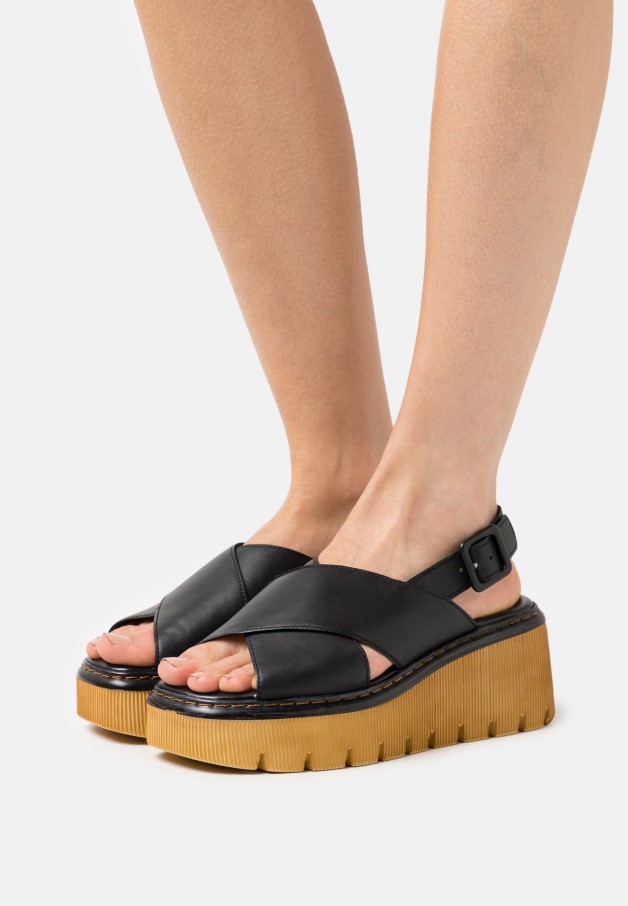 Sandales à Plateforme Gabor Noir