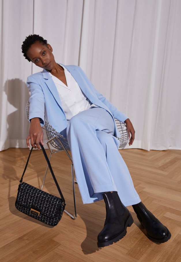 Bottines à Plateforme Gabor Noires