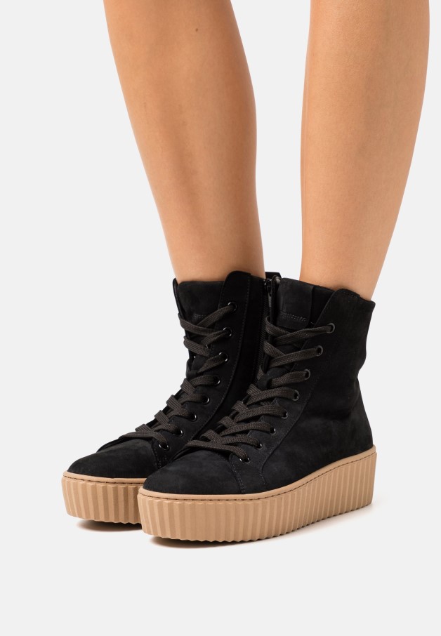 Baskets Montantes Noires Gabor