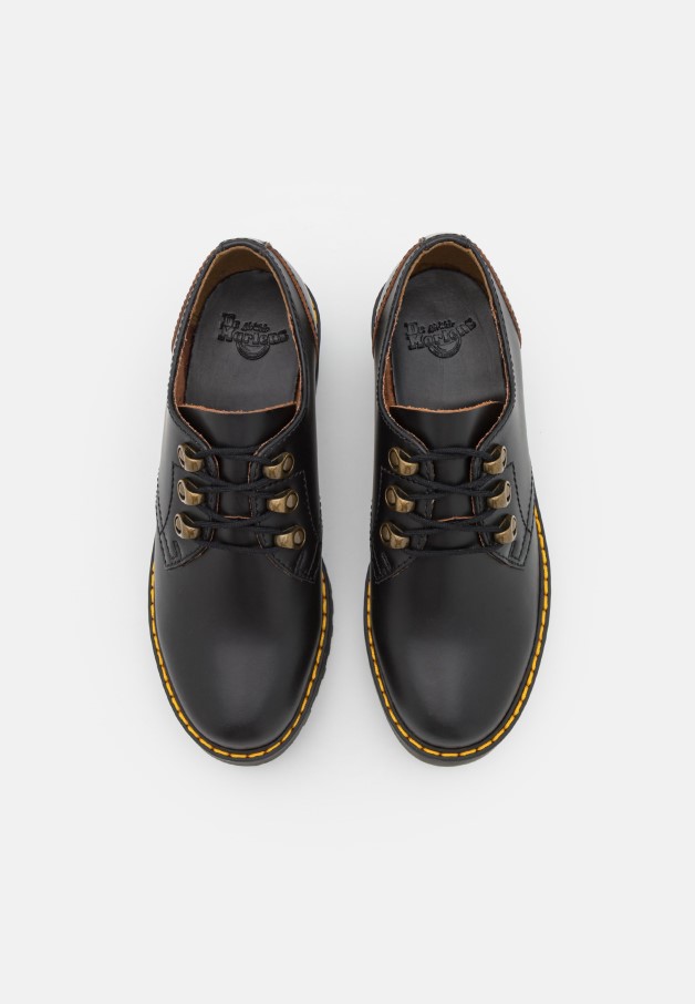 Gabor Leona Noir Vintage - Talons à Lacets