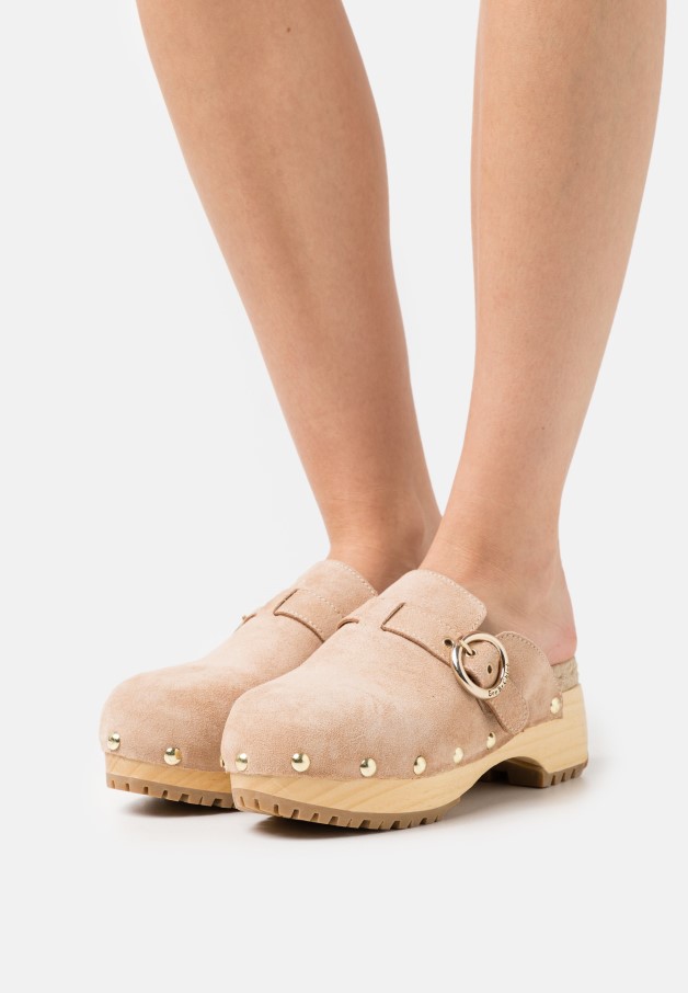 Sabots Rose Foncé/nude Gabor