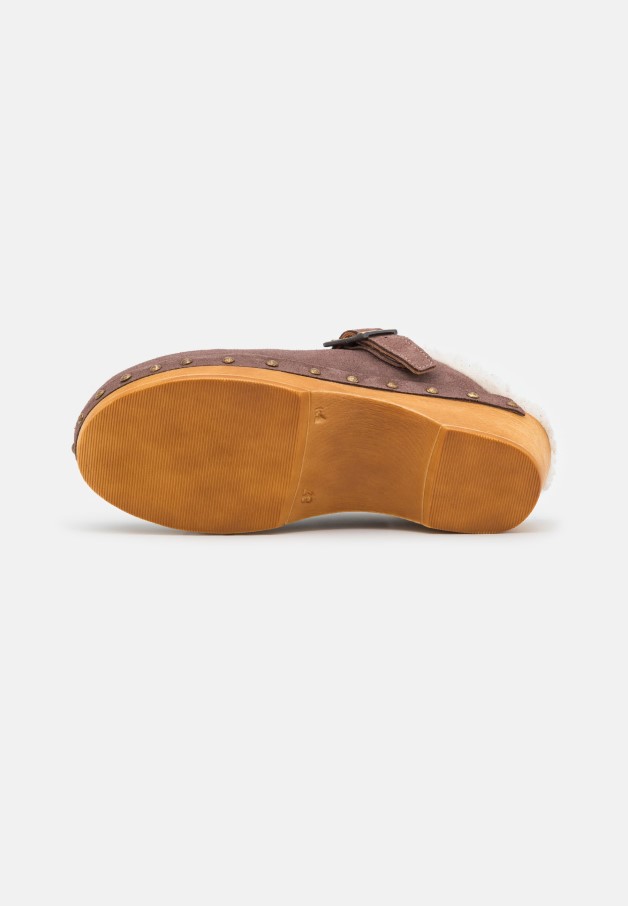 Sabots Rose Foncé/nude Gabor