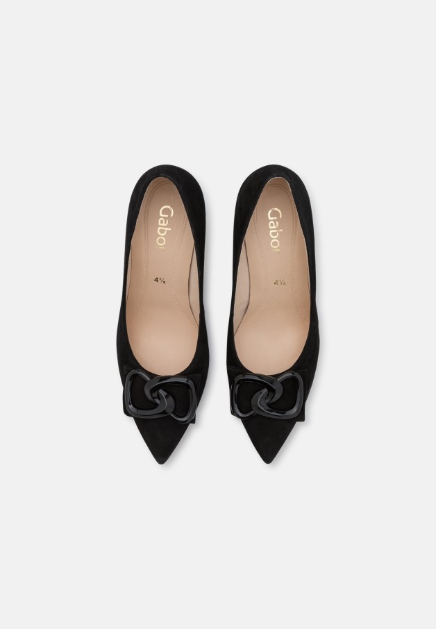 Talons Classiques Gabor Noirs