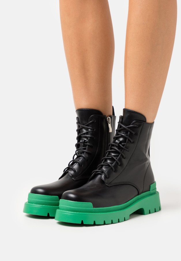 Bottines Plateforme Femme Noir Gabor