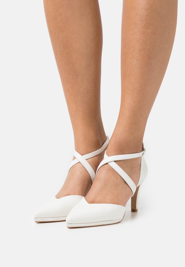 Talons Classiques Gabor Blanc Cassé