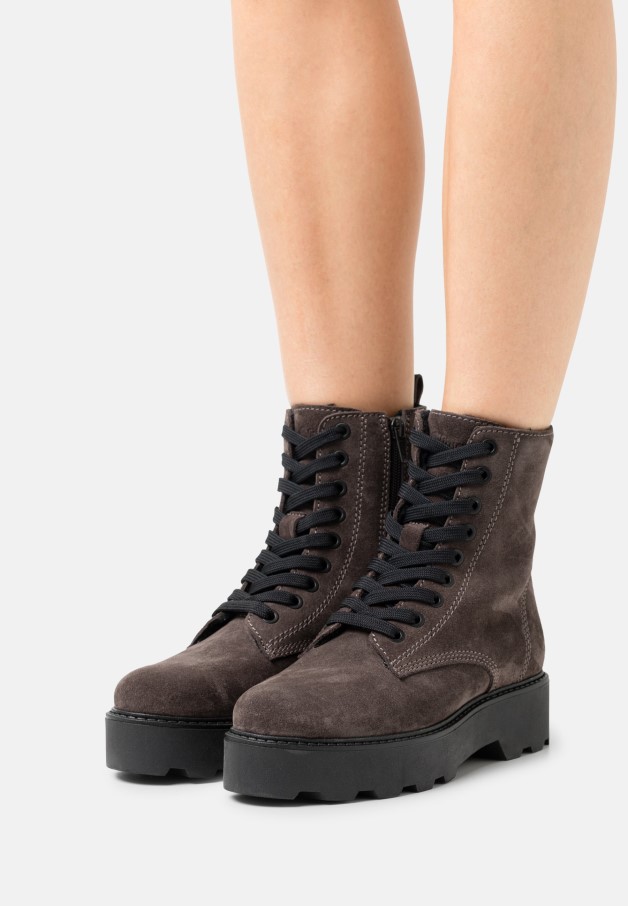 Bottines Plateforme Gabor Tartufo/cognac