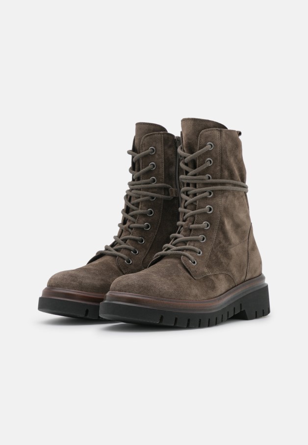 Bottines Plateforme Gabor Tartufo/cognac