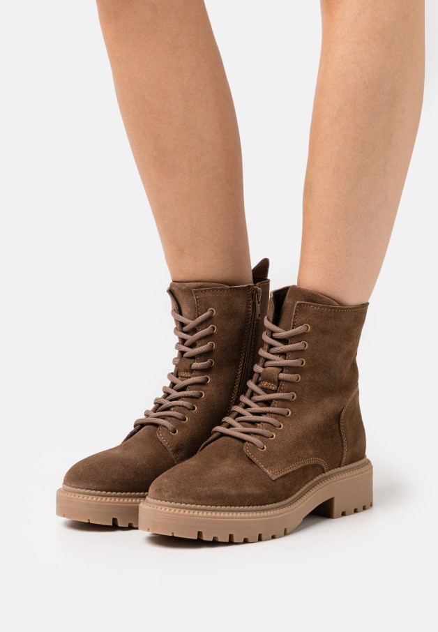 Bottines Plateforme Gabor Tartufo/cognac